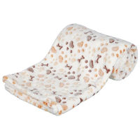 Produktbild von Trixie Lingo Hundedecke aus Fleece in Weiß/Beige XL hypoallergen - 1 Stk.