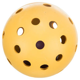 Produktbild von Trixie Lochball für Hunde aus Naturkautschuk Gelb 7 cm - 1 Stk.