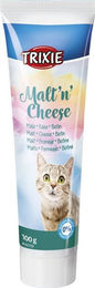 Trixie Malt'n'Cheese Malzpaste für Katzen mit Anti-Haarball-Effekt und Biotin 100 g - 100 g – Bild 1 von 13