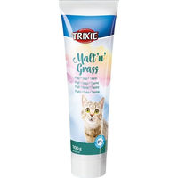 Produktbild von Trixie Malt'n'Grass Malzpaste zur Unterstützung der Verdauung und gegen Haarballenbildung für Katzen 100 g - 100 g