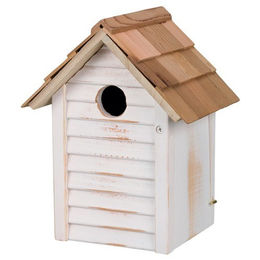 Trixie Meisenkasten aus Holz in Weiß 18 x 24 x 15 cm – Bild 1 von 2