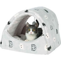Produktbild von Trixie Mimi Katzenhöhle aus Plüsch Grau 42 x 35 x 35 cm