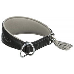 TRIXIE Mini Leder Halsband für Hunde in Schwarz Größe XS mit 40 mm Breite - 1 Stk. – Bild 1 von 2