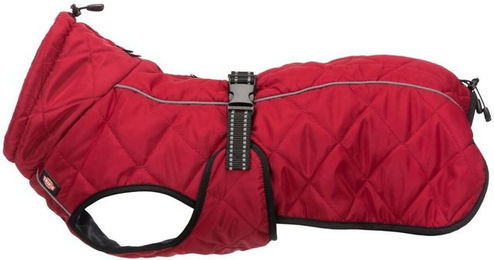 Trixie Minot Hundemantel wasserdicht aus Polyester in Rot Größe S – Bild 1 von 11