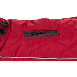 Trixie Minot Hundemantel wasserdicht aus Polyester rot Größe L - 1 Stk. – Bild 1 von 5