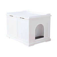 Produktbild von Trixie Möbel-Toilette Katzenhaus für Katzentoilette XL aus Kunststoff Weiß