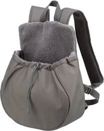 TRIXIE Molly Hundetragetasche Fronttasche aus Polyester Grau 25 x 38 x 17 cm – Bild 1 von 8