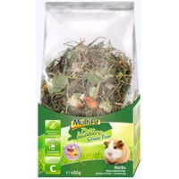 Produktbild von Trixie MultiFit Grain Free Herbs Hauptfutter für Meerschweinchen mit getrockneten Kräutern 400g