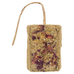 Trixie Nagerstein mit Blüten für Kaninchen und Kleinnager 100 g - 100 g – Bild 1 von 6