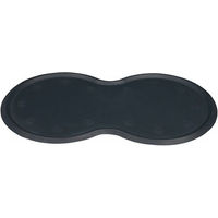 Produktbild von Trixie Napfunterlage aus Naturgummi dunkelgrau 45 x 25 cm