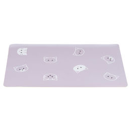 Produktbild von Trixie Napfunterlage Mimi für Katzen aus Kunststoff 44 x 28cm flieder