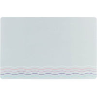 Produktbild von Trixie Napfunterlage Wellen Grau aus Kunststoff 44 x 28 cm