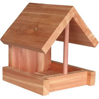Produktbild von Trixie Natura Vogelfutterhaus aus Zedernholz zur Festmontage