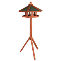 Produktbild von Trixie Natura Vogelhaus aus Holz mit Ständer in Braun