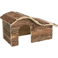 Produktbild von Trixie Natural Living Blockhaus Hanna Holzhaus für Hamster und Mäuse 26 x 16 x 15 cm Braun