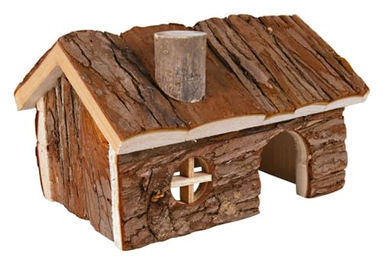 Trixie Natural Living Haus Hendrik Kleintierhäuschen aus Holz 20 x 13 x 13 cm – Bild 1 von 2