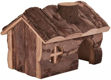 Trixie Natural Living Hendrik Kleintierhaus aus Holz für Hamster und Mäuse 15 x 11 x 12 cm – Bild 1 von 2