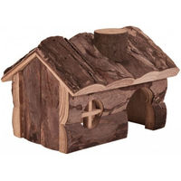 Produktbild von Trixie Natural Living Hendrik Kleintierhaus aus Holz für Hamster und Mäuse 15 x 11 x 12 cm