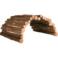 Produktbild von Trixie Natural Living Holzbrücke und Leiter für Meerschweinchen und Hamster 51 x 30 cm