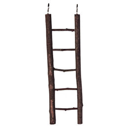 Trixie Natural Living Holzleiter für Wellensittiche und Kanarienvögel aus Naturholz Braun 26 cm - 26 cm – Bild 1 von 2