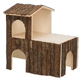 Trixie Natural Living Letti Häuschen aus Naturholz 45 x 45 x 25 cm – Bild 1 von 2