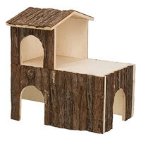 Produktbild von Trixie Natural Living Letti Häuschen aus Naturholz 45 x 45 x 25 cm