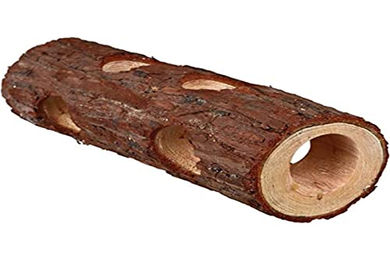 Trixie Natural Living Röhrentunnel aus Naturholz für Kleintiere 20 cm - 20 cm – Bild 1 von 3