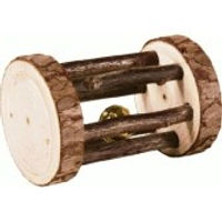 Produktbild von Trixie Natural Living Spielrolle aus Naturholz für Kaninchen und Kleintiere 7 x 5 cm - 1 Stk.