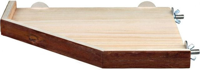 Trixie Natural Living Unterstand und Liegeplatz aus Naturholz für Meerschweinchen und Kaninchen 28 x 28 cm – Bild 1 von 2
