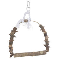 Produktbild von Trixie Natural Living Vogelschaukel aus Holz 22 x 29 cm