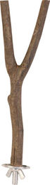 Trixie Natural Living Y-Sitzstange aus Naturholz für Vögel und Papageien 20 cm x 15 mm - 20 cm – Bild 1 von 9