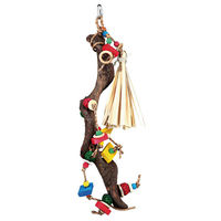 Produktbild von Trixie Naturholz Intelligenzspielzeug für Großsittiche und Papageien bunt 56 cm