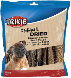 Trixie Naturkaukauartikel Rinderpansen Monoprotein ohne Konservierungsstoffe 500 g - 6 x 500 g – Bild 1 von 6