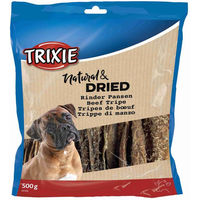 Produktbild von Trixie Naturkaukauartikel Rinderpansen Monoprotein ohne Konservierungsstoffe 500 g - 6 x 500 g