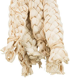 Trixie Naturspielzeug für Vögel aus Kokosnuss und Bananenblättern 37 cm – Bild 1 von 3