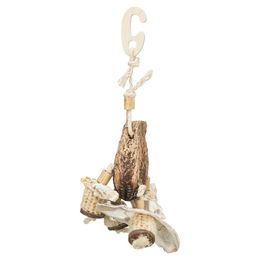 Produktbild von Trixie Naturspielzeug für Vögel aus Mahagoniholz und Muscheln 26 cm - 1 Stk.