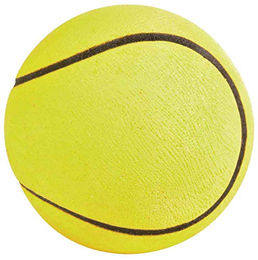 Trixie Neonball Hundespielzeug aus Gummi schwimmend bunt – Bild 1 von 5