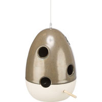 Produktbild von Trixie Nestbauhilfe für Wildvögel aus Keramik in Grün