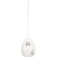 Produktbild von Trixie Nestbauhilfe für Wildvögel aus Keramik in Weiß hängend