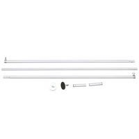 Produktbild von Trixie Netz-Spannstange aus Aluminium in Silber für Katzennetze 1,28-3,25m