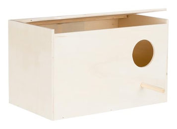 Trixie Nistkasten aus Holz für Nymphensittiche und Wellensittiche – Bild 1 von 2