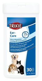 Trixie Ohrenpflege-Tücher für Hunde und Katzen 30 Stück in Entnahmebox - 2 x 30 Stk. – Bild 1 von 3