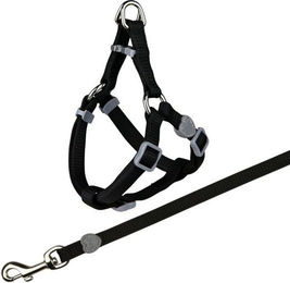 Trixie One Touch Katzengeschirr mit Leine aus Nylon 26-37 cm – Bild 1 von 8