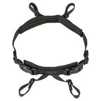 Produktbild von Trixie Panik-Adapter Stay Sicherheitsgeschirr aus Neopren Schwarz Größe S–M
