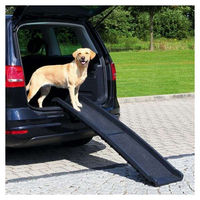 Produktbild von Trixie PetWalk Klapp-Rampe aus Kunststoff in Schwarz für alle Tiergrößen und Altersstufen