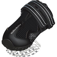 Produktbild von TRIXIE Pfotenschutz Walker Active Hund Pfotenschuhe Kunststoff Schwarz Größe M 2 Stück