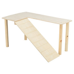 Produktbild von Trixie Plattform mit Rampe aus Holz für Nager