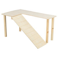 Produktbild von Trixie Plattform mit Rampe aus Holz für Nager