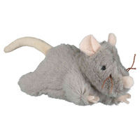 Produktbild von Trixie Plüschmaus für Katzen in Grau - 15 cm