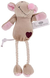 Trixie Plüschmaus mit Katzenminze für Katzen beige 11 cm – Bild 1 von 5